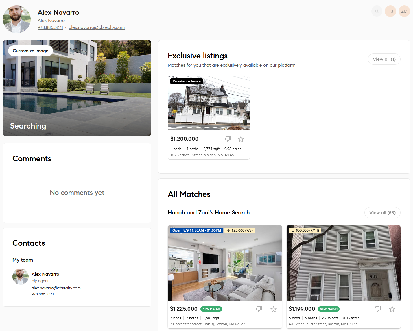 custom home search platform